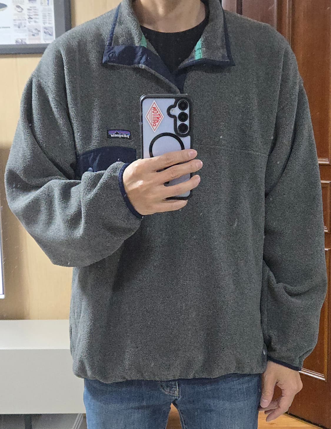 (착샷) 파타고니아 신칠라 니켈 그레이  상품이미지9