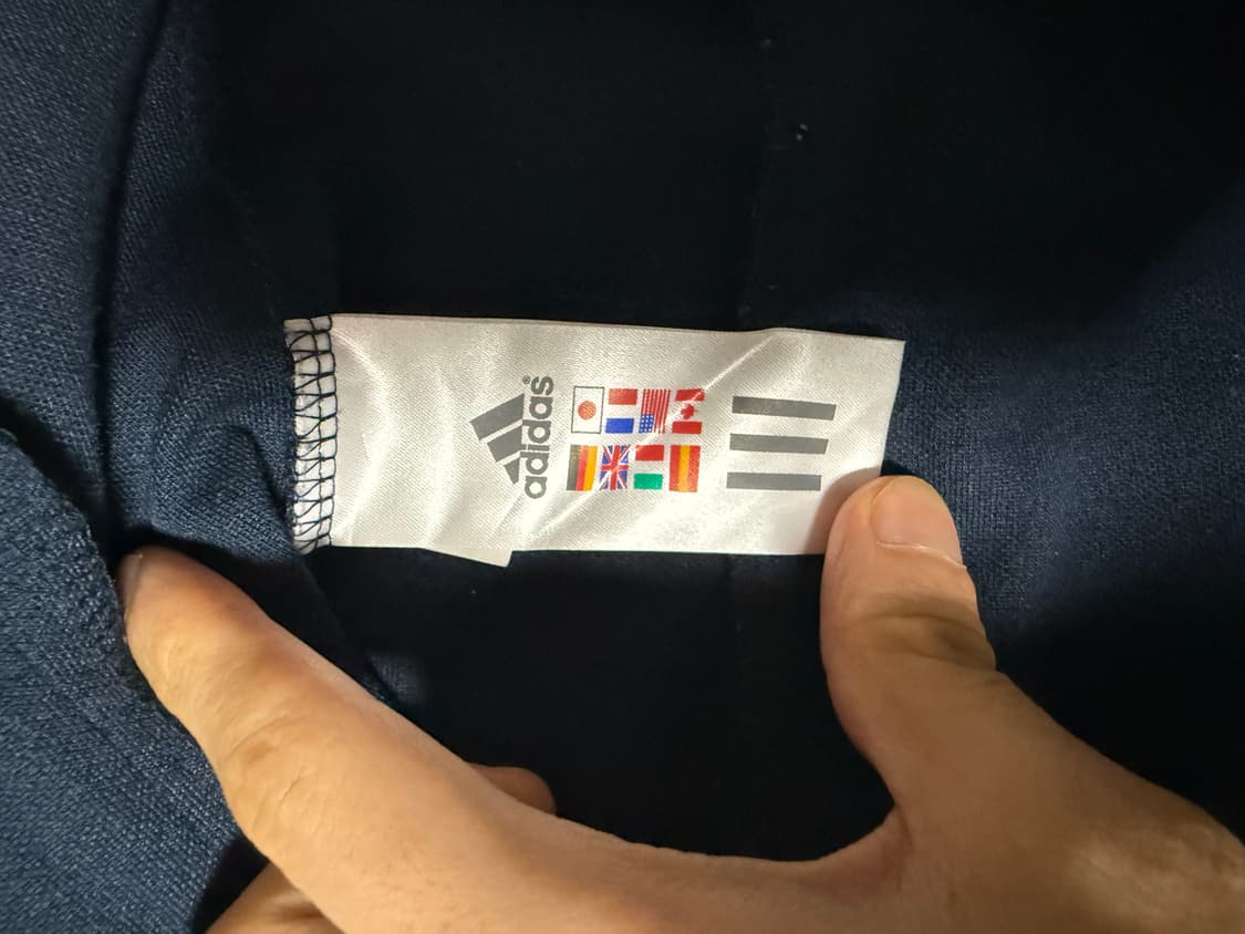 아디다스 져지 트랙탑 네이비 옐로우  상품이미지3