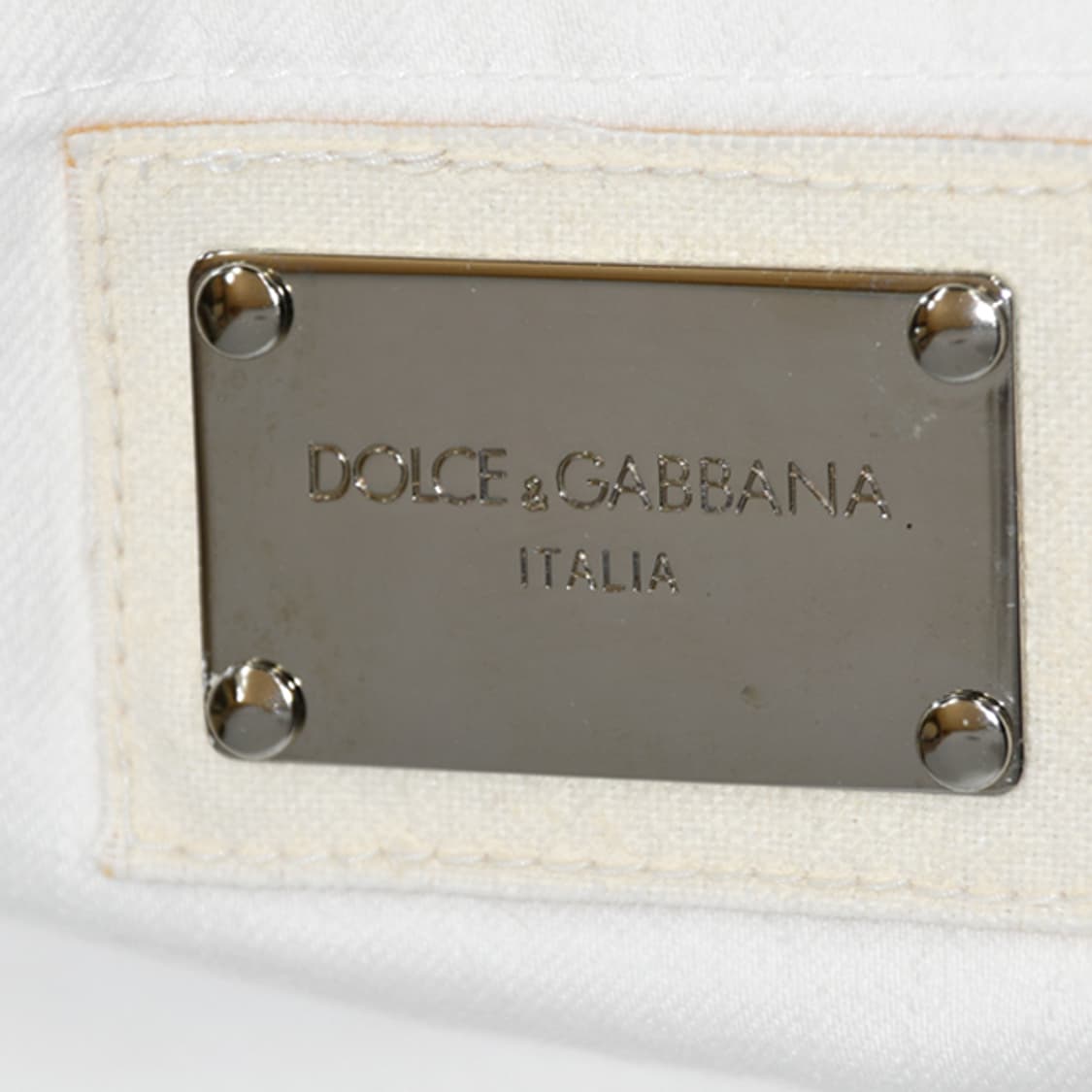 Dolce Gabbana italia 화이트데님스커트 상품이미지8