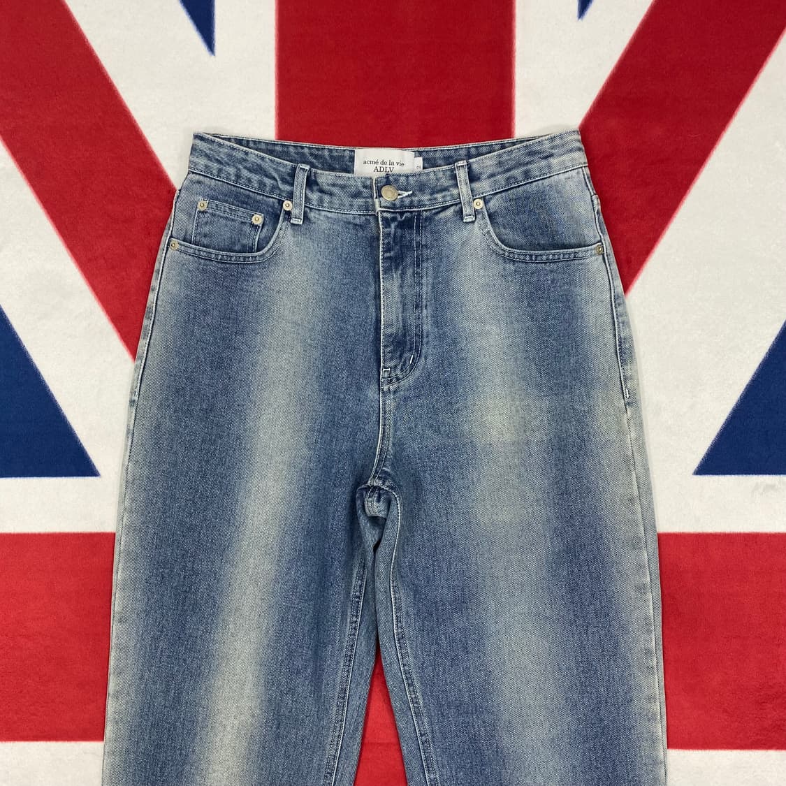 아크메드라비 워싱데님팬츠 2 실측30 상품이미지2