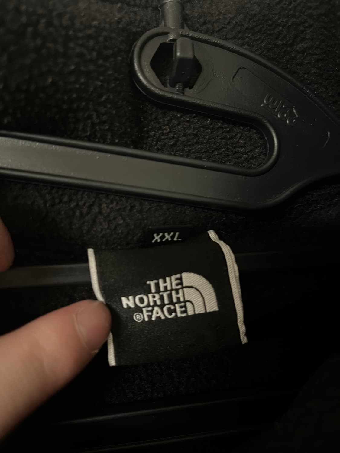 [2XL] 노스페이스 플리스 후리스 집업 자켓 블랙 상품이미지4