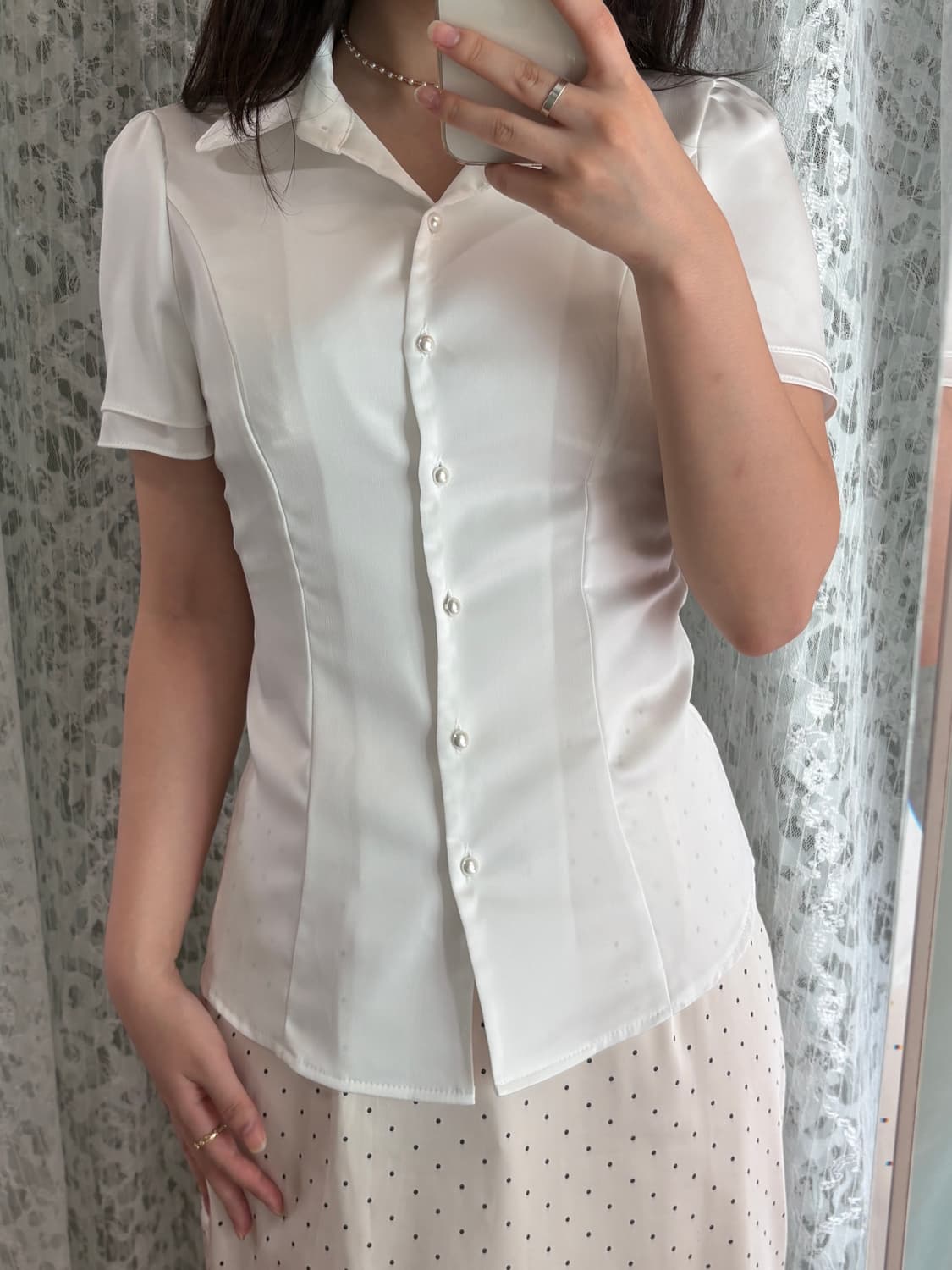 Pearl blouse 상품이미지2