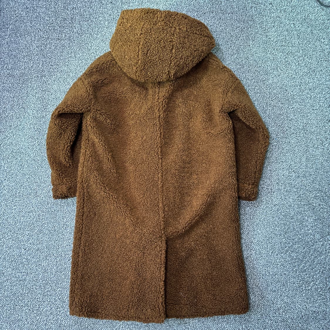 [W] 로라로라 부클 코트 브라운 (F) 상품이미지5