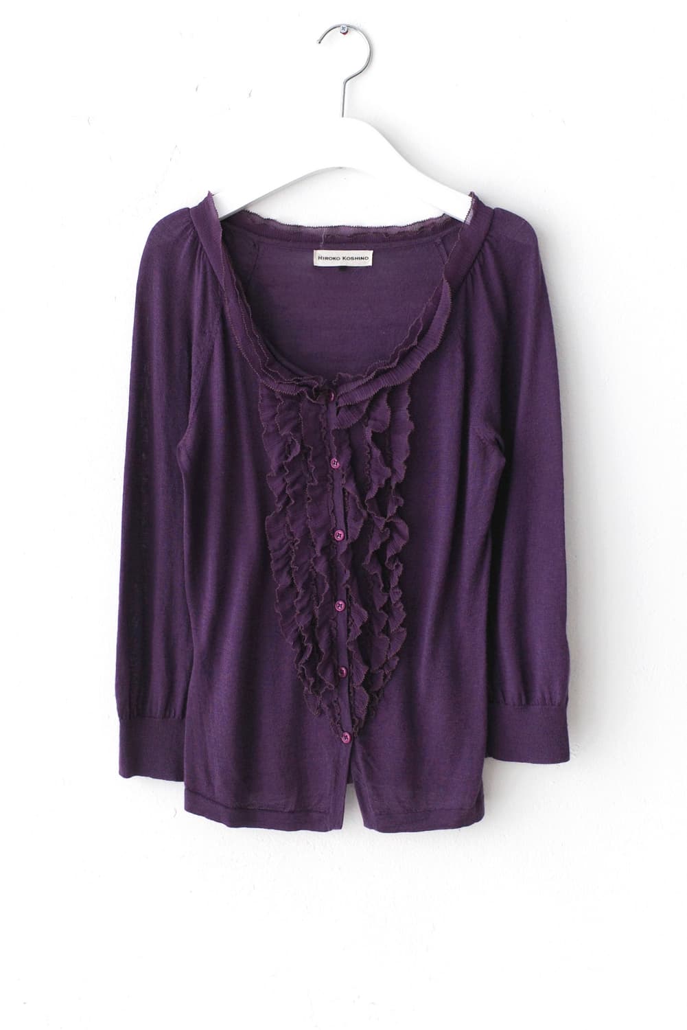 hiroko koshino) frill cardigun 상품이미지1