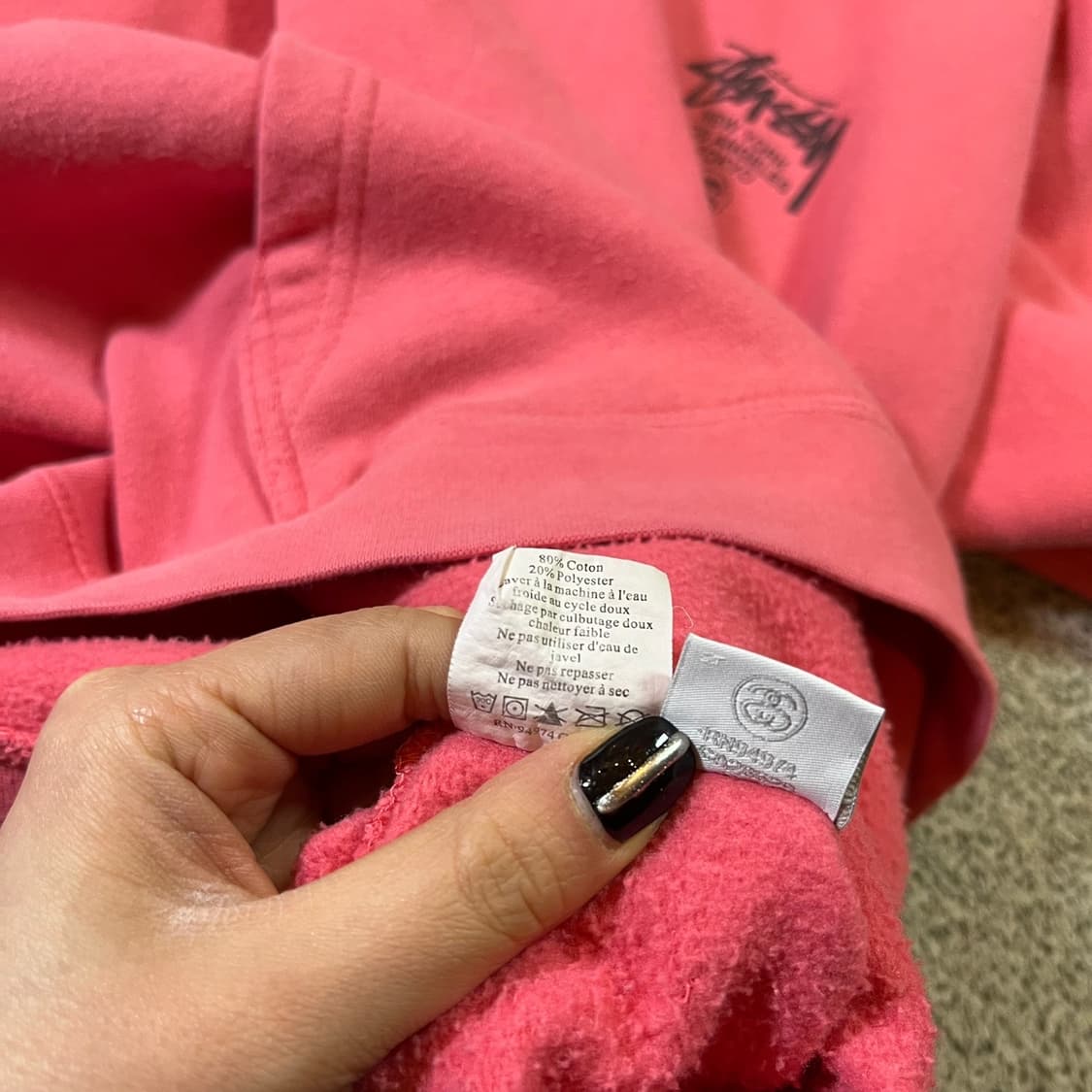 스투시 월드투어 후드티 상품이미지8