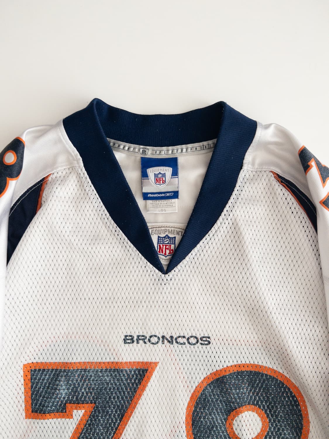 리복 NFL 덴버 브론코스 풋볼 반팔져지 L 상품이미지2