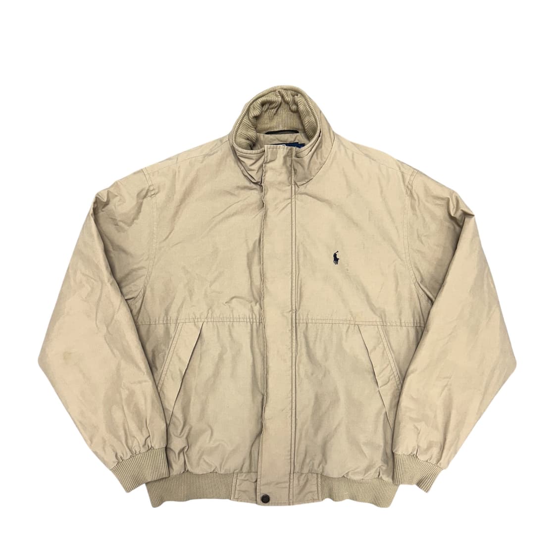 폴로 베이지 나일론 봄버자켓(95) 상품이미지1