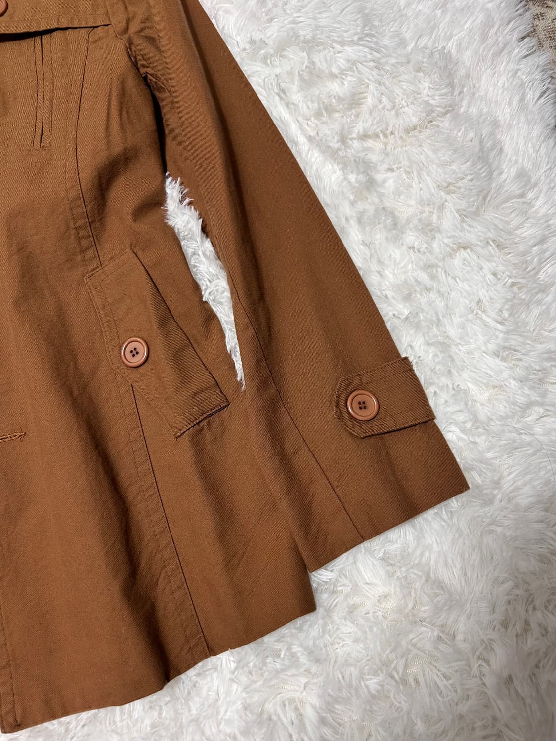 Number(N)ine brown trench coat 상품이미지2