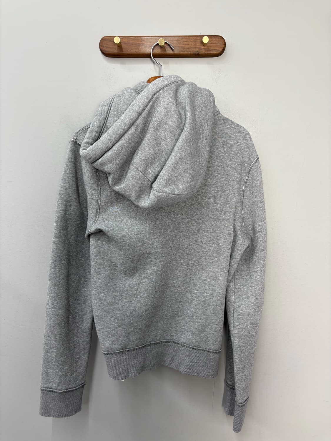 홀리스터 버튼 y2k 그레이 후드집업 A3225 상품이미지5