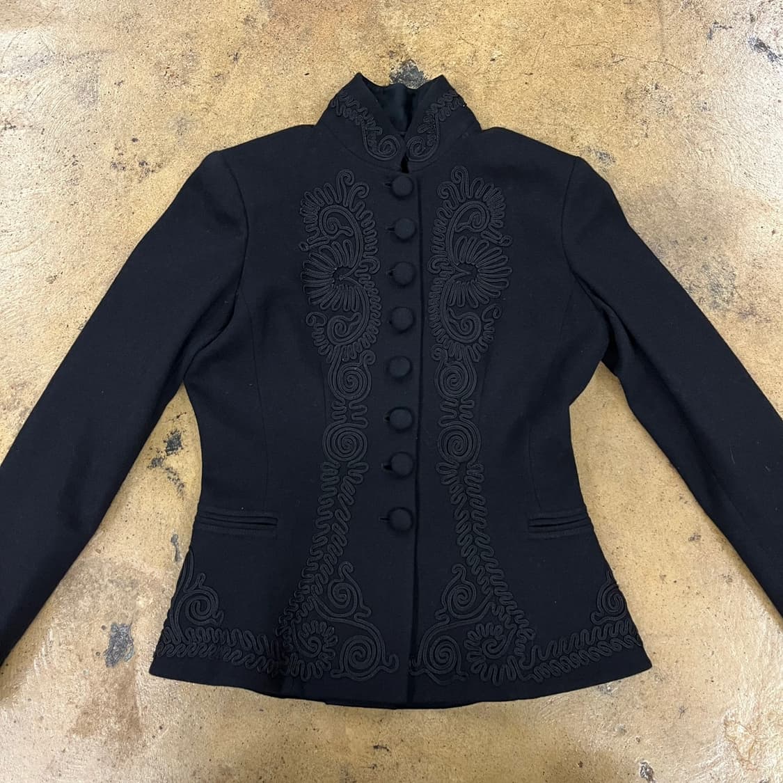 [정품/0] POLO 폴로 랄프로렌 자수 차이나칼라 나폴레옹 자켓 b18 상품이미지3