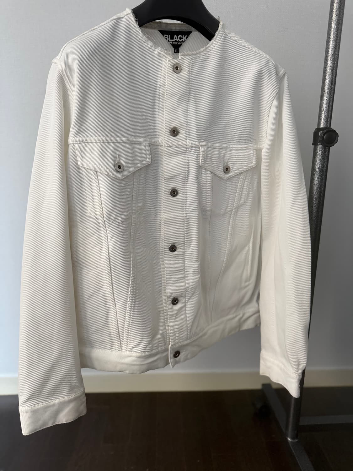 꼼데가르송 블랙 라인 카라리스 자켓 XL 상품이미지3