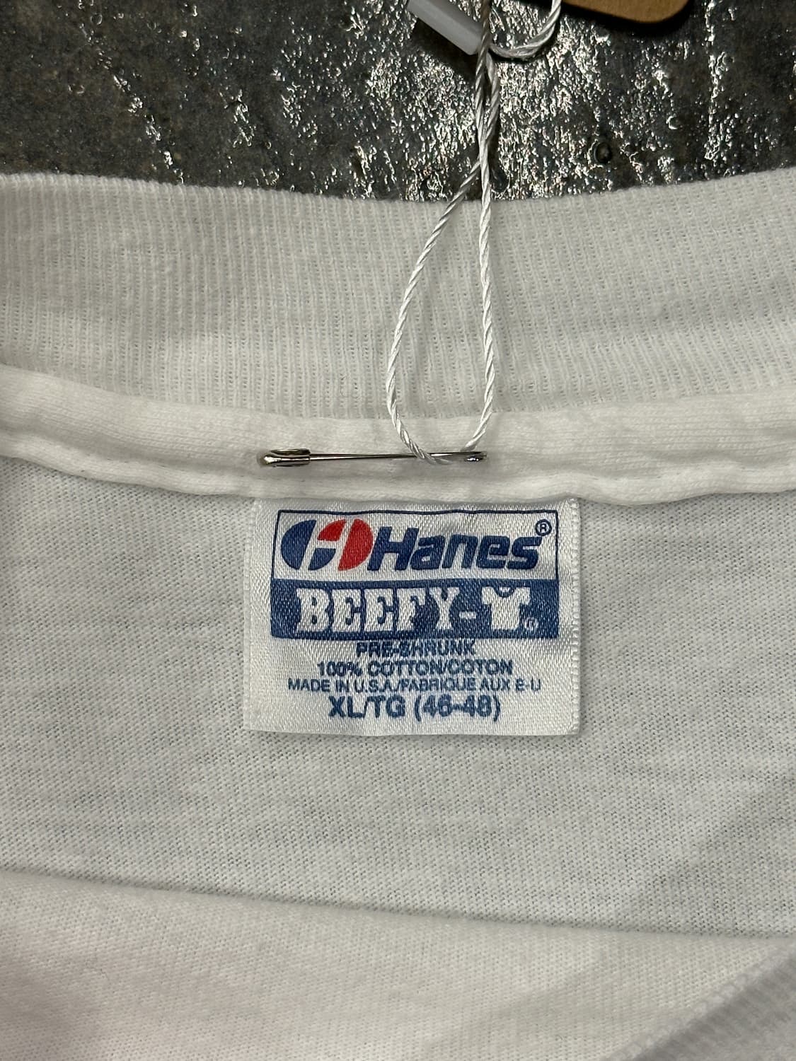 90s Hanes made in USA L/S 헤인즈 롱슬리브 XL 상품이미지4