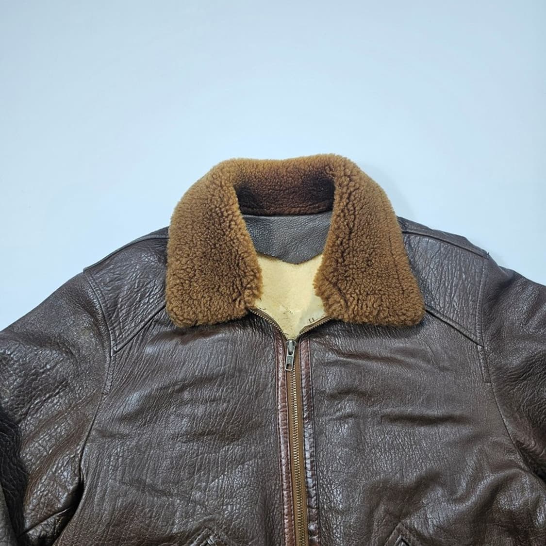 빈티지 양가죽 무스탕 M 상품이미지3