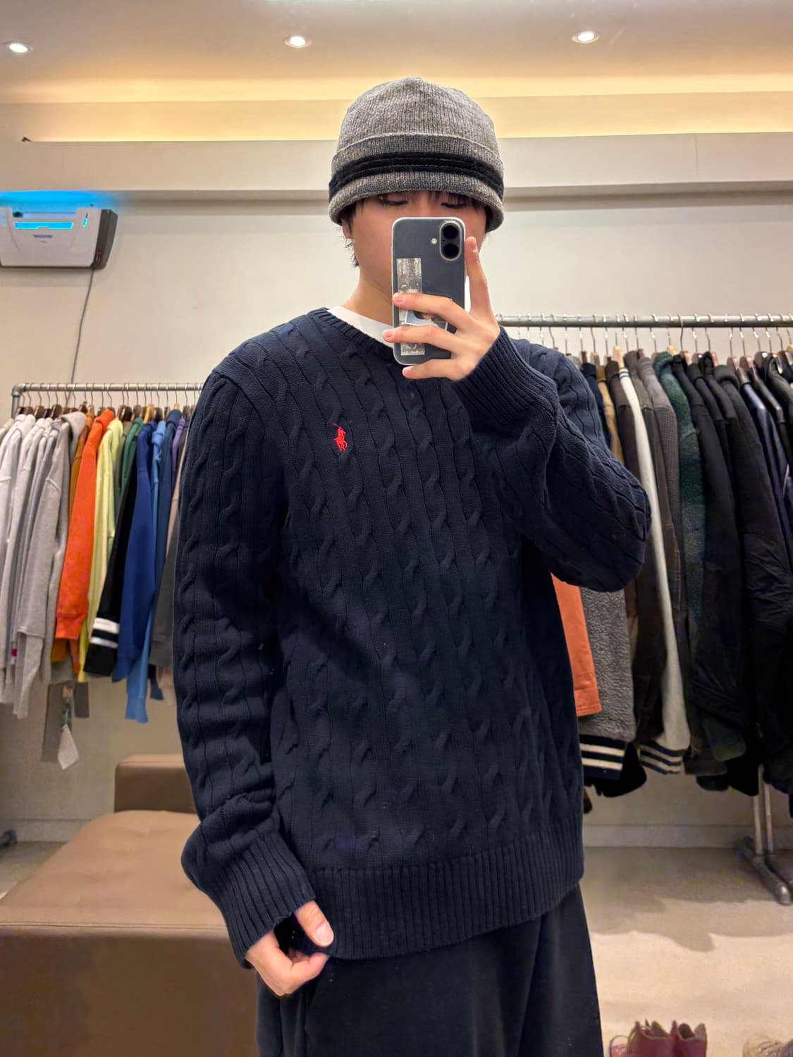 폴로 랄프로렌 꽈배기 니트 상품이미지9