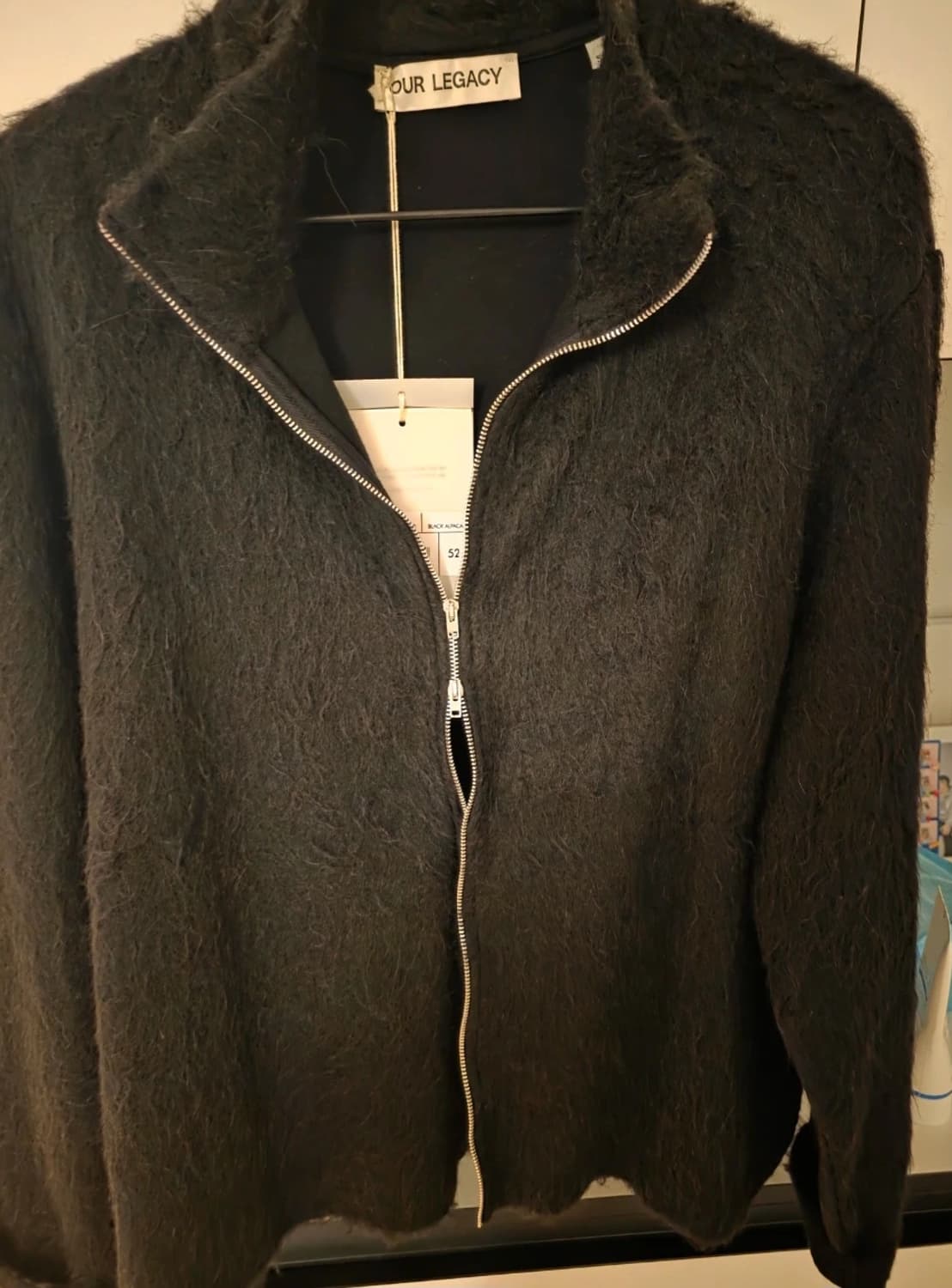 아워레가시 알파카 풀 집업 52사이즈 상품이미지2