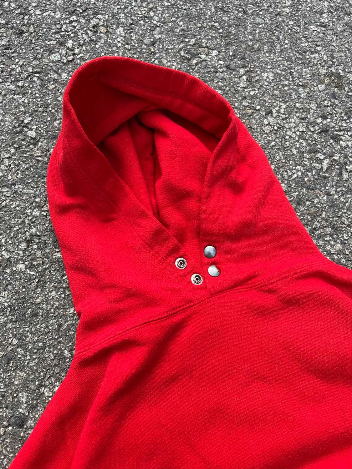🇺🇸 70s 러셀 더블페이스 후디 레드 XL 상품이미지3