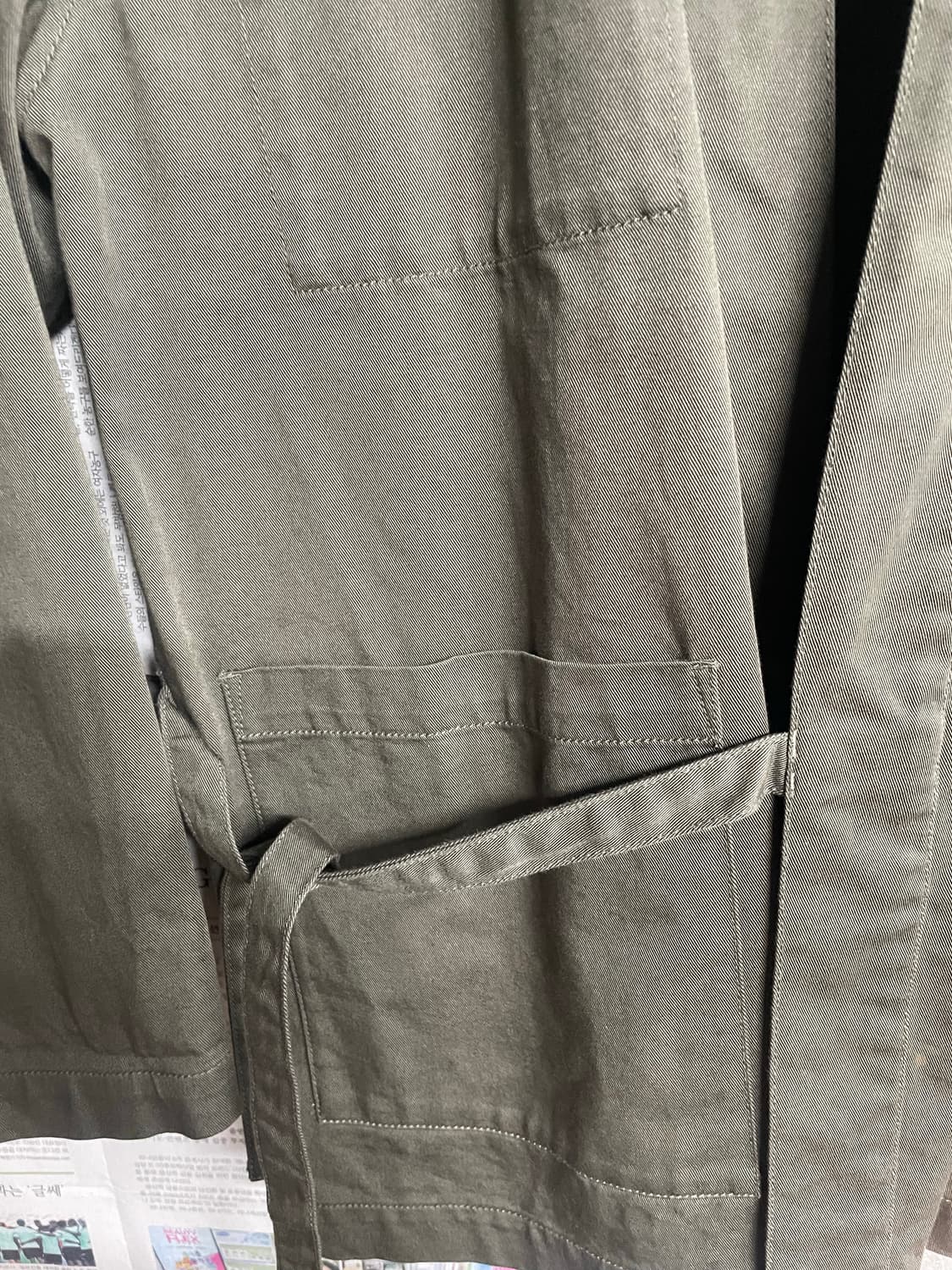 Universal works side-tie 자켓 상품이미지2