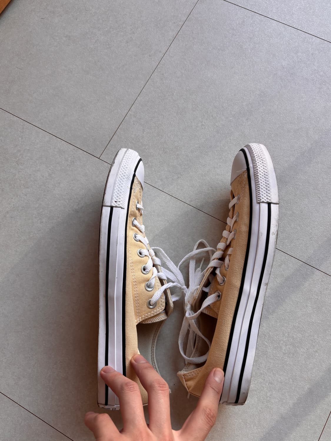 바랜 베이지 무드 그대로. 빈티지핏 딱 되는 올스타 로우 290 상품이미지6