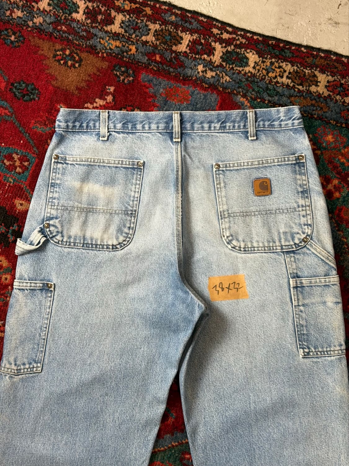 00's OG 칼하트 B07 더블니 팬츠 칼하트 데님 더블니 상품이미지6