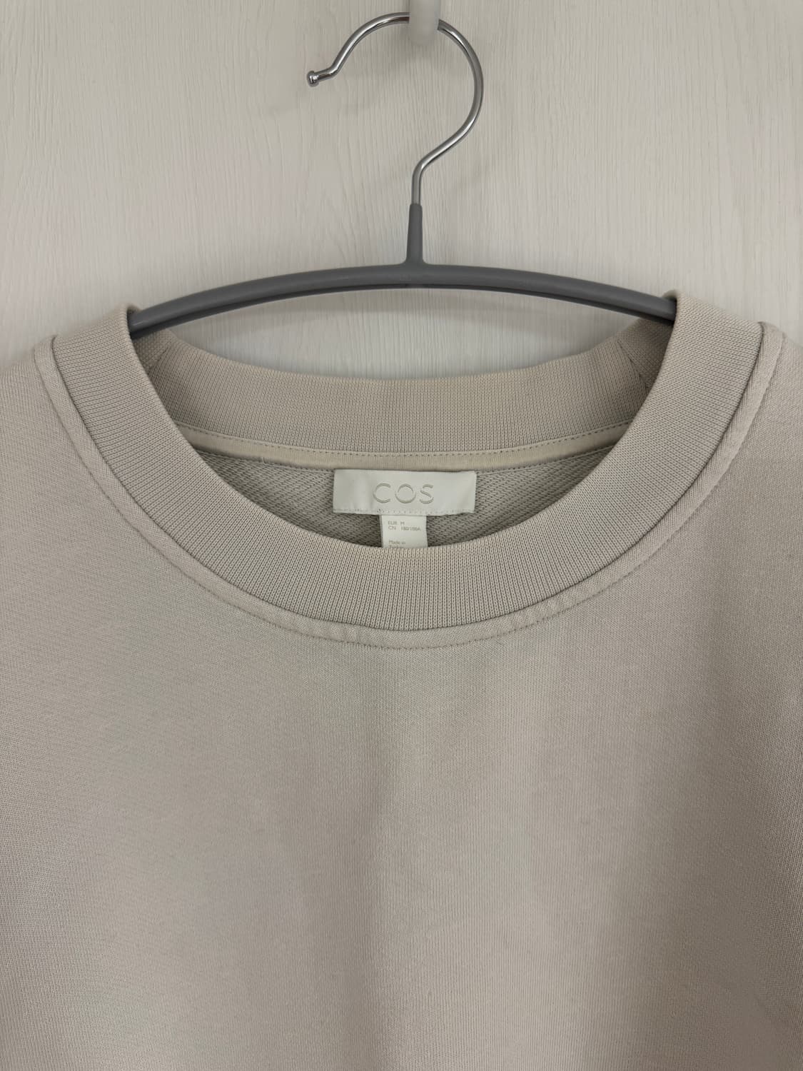 COS 코스 남성 반팔 티셔츠 아이보리 M 상품이미지1