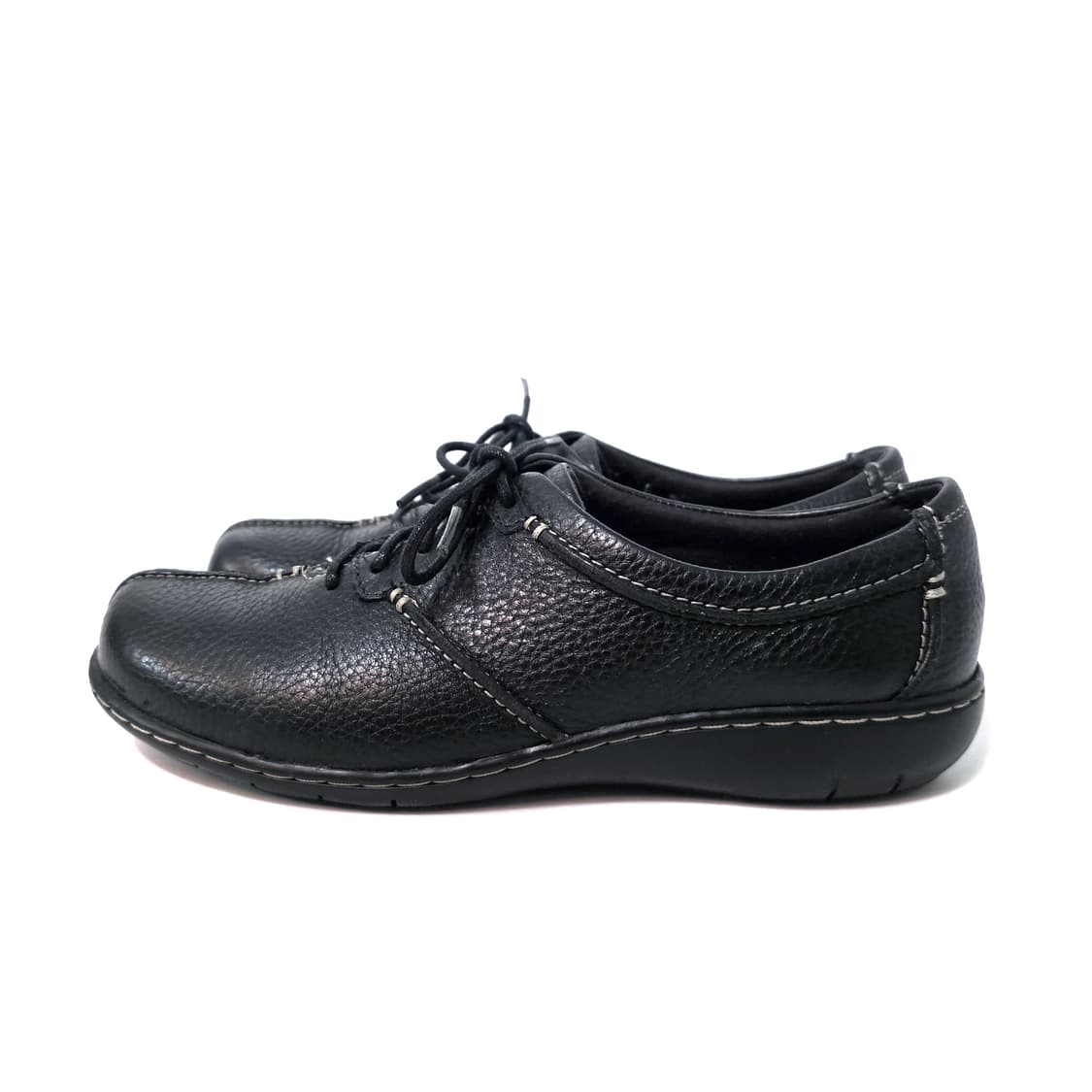 [US8.5] 클락스 비얼즈 레이스업 블랙 상품이미지1