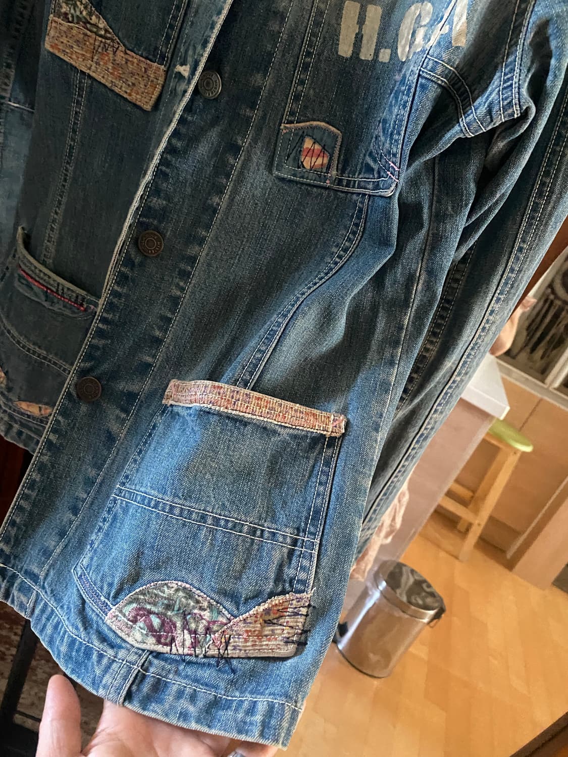 KINKY JEANS 데님 자켓 상품이미지5