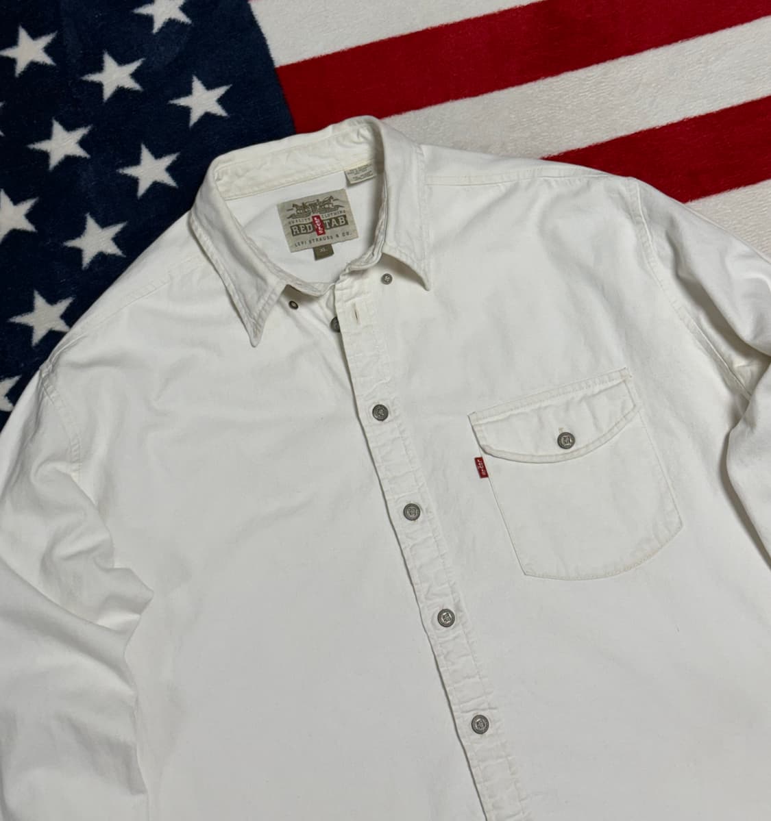 리바이스 워크셔츠 빈티지 Levi’s Work Shirt [XL] 상품이미지4