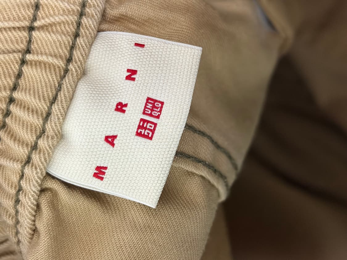 유니클로x마르니 반바지(버뮤다) M 상품이미지3