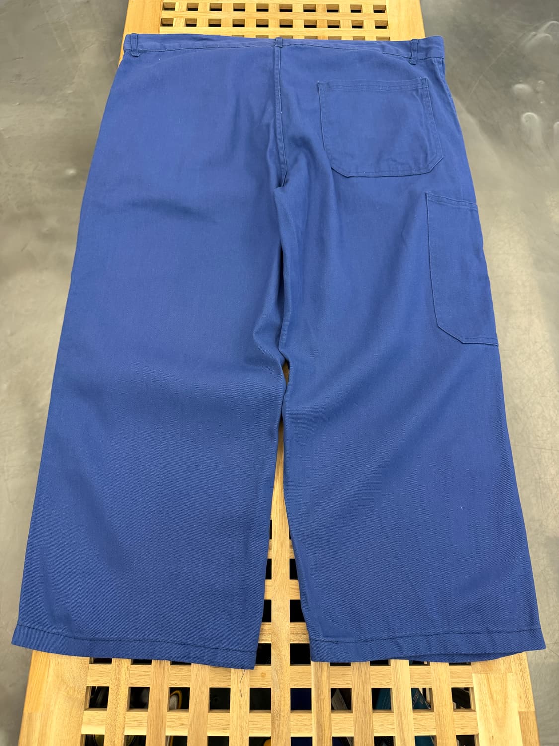 1990s EUROPEAN WASHED BLUE 프렌치워크팬츠 상품이미지7
