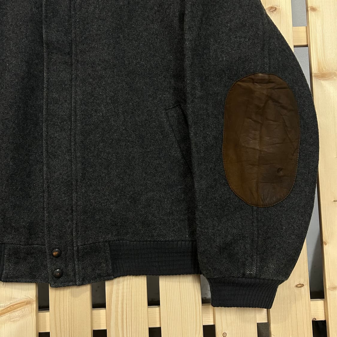 (XL) 80s 에디바우어 울 자켓 상품이미지3