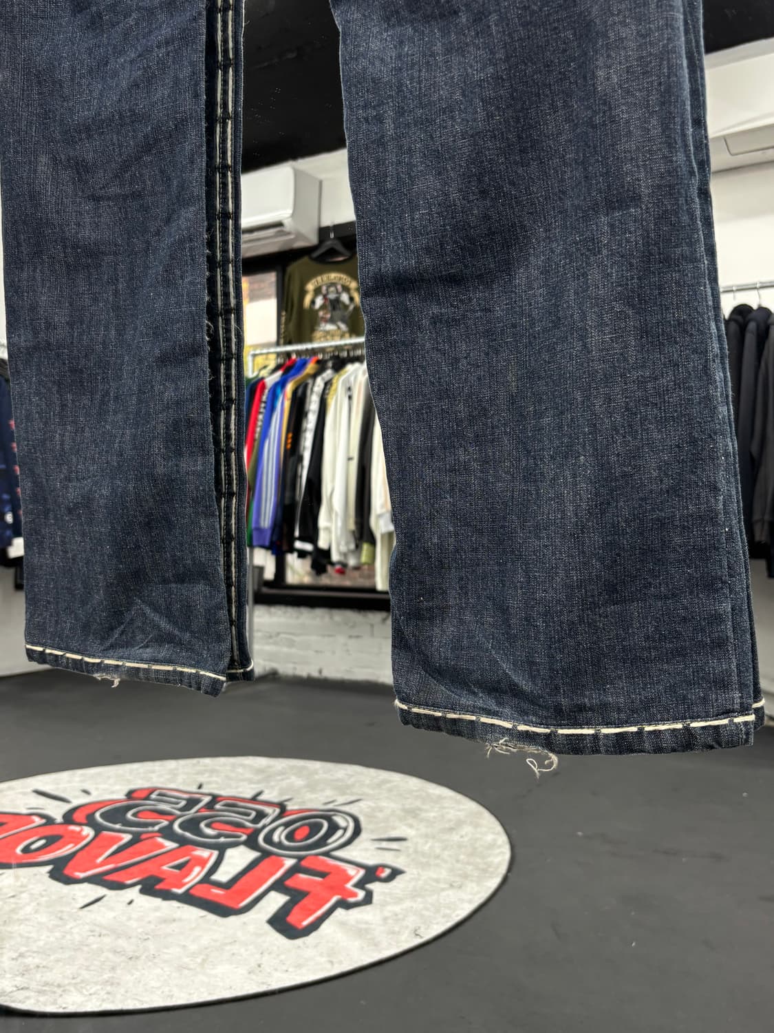 Laguna Beach 라구나비치 스컬 스티치 데님팬츠 상품이미지6