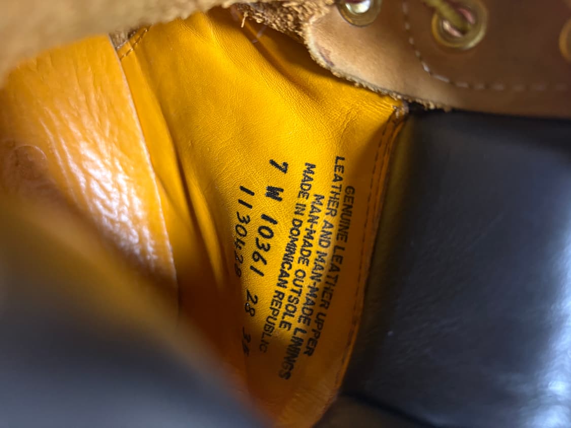 팀버랜드 프리미엄 6인치 워커 부츠 250 상품이미지7