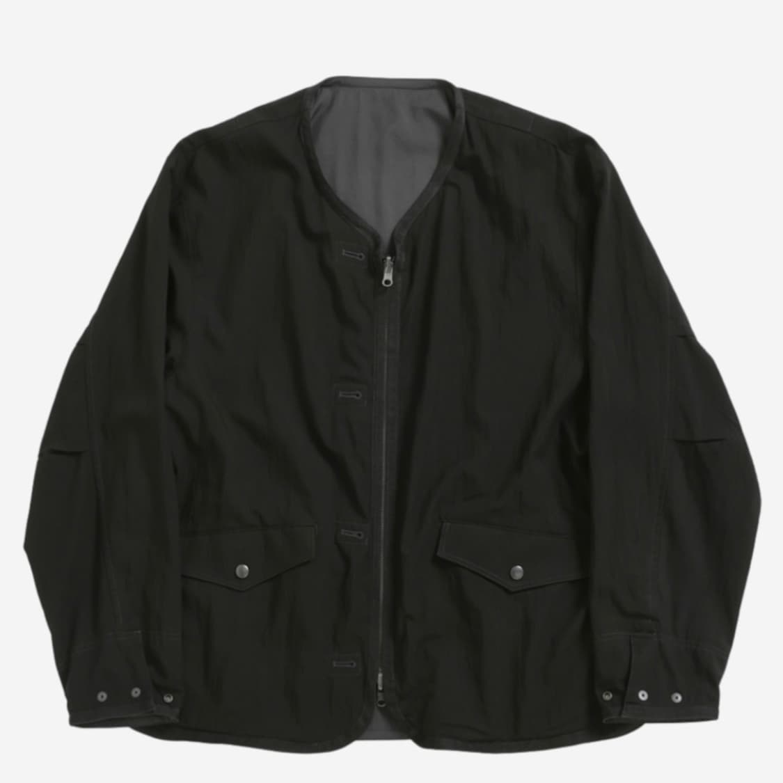 Reversible Lining Jacket Charcoal/Black 상품이미지3