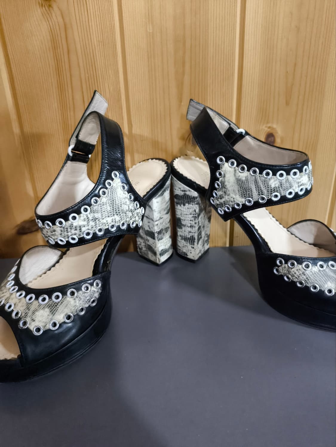 230mm 슈콤마보니 구두 힐 상품이미지5