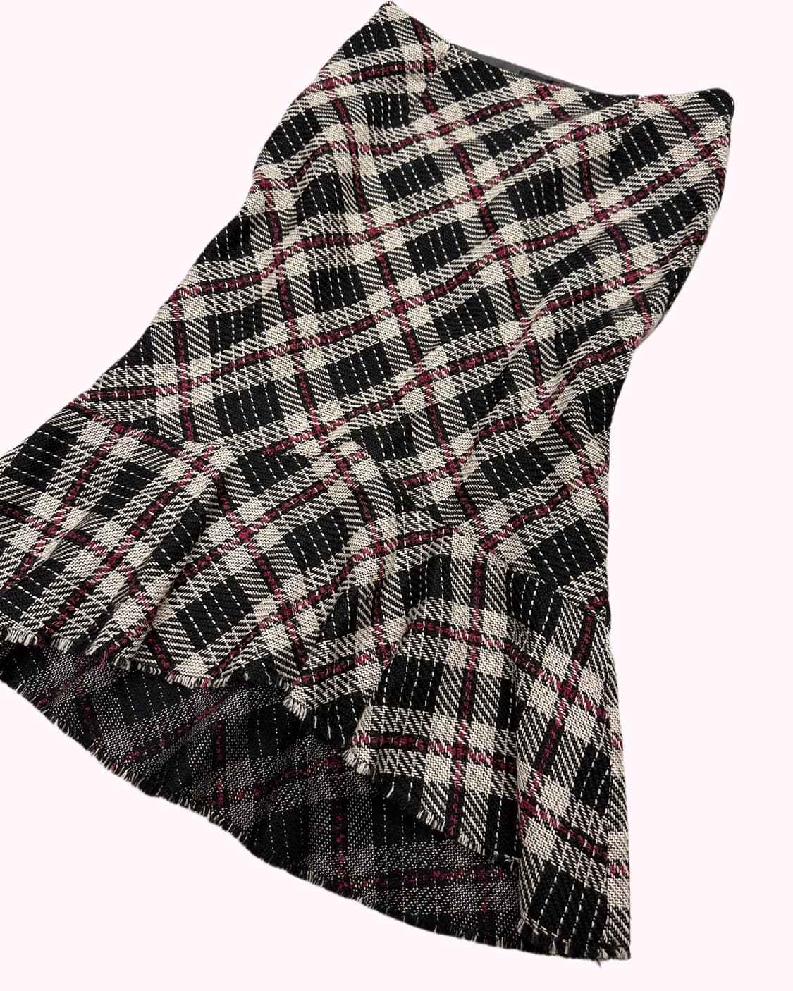THE GINZA check pattern tulip skirt 상품이미지2