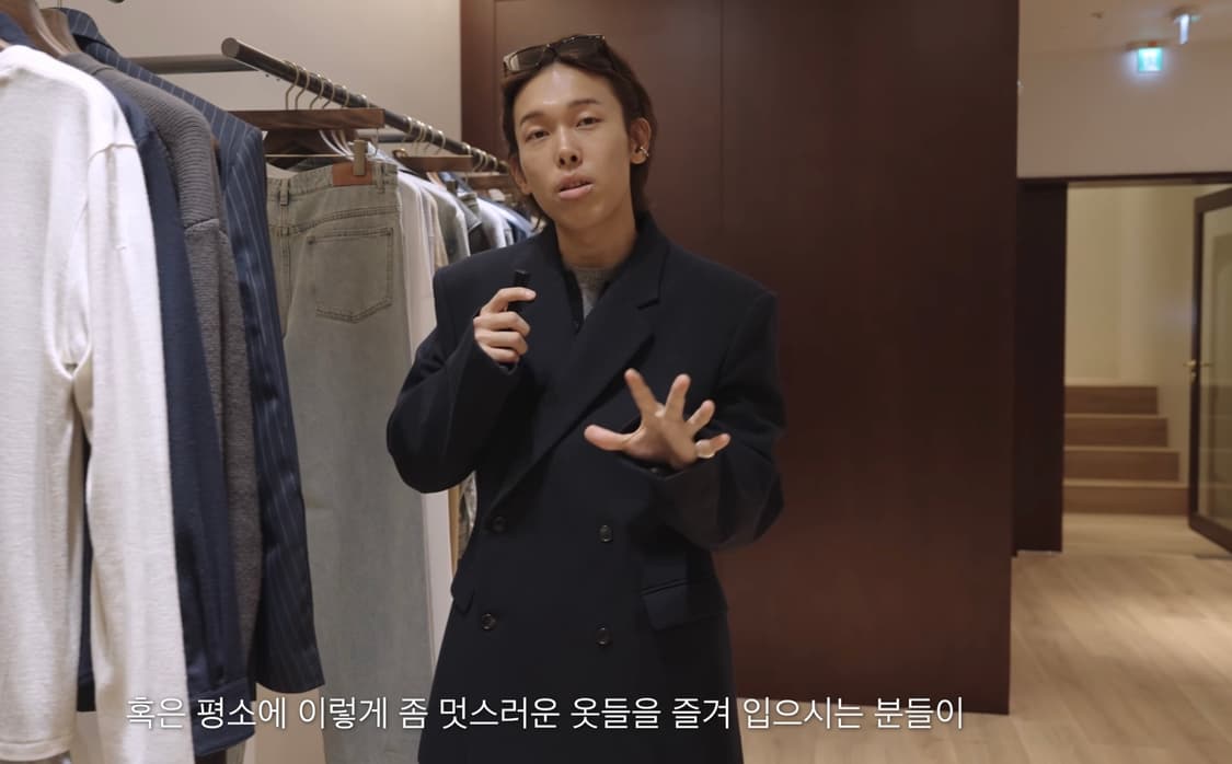 렉토 24fw 퀸시 아워글라스 자켓 M 상품이미지3