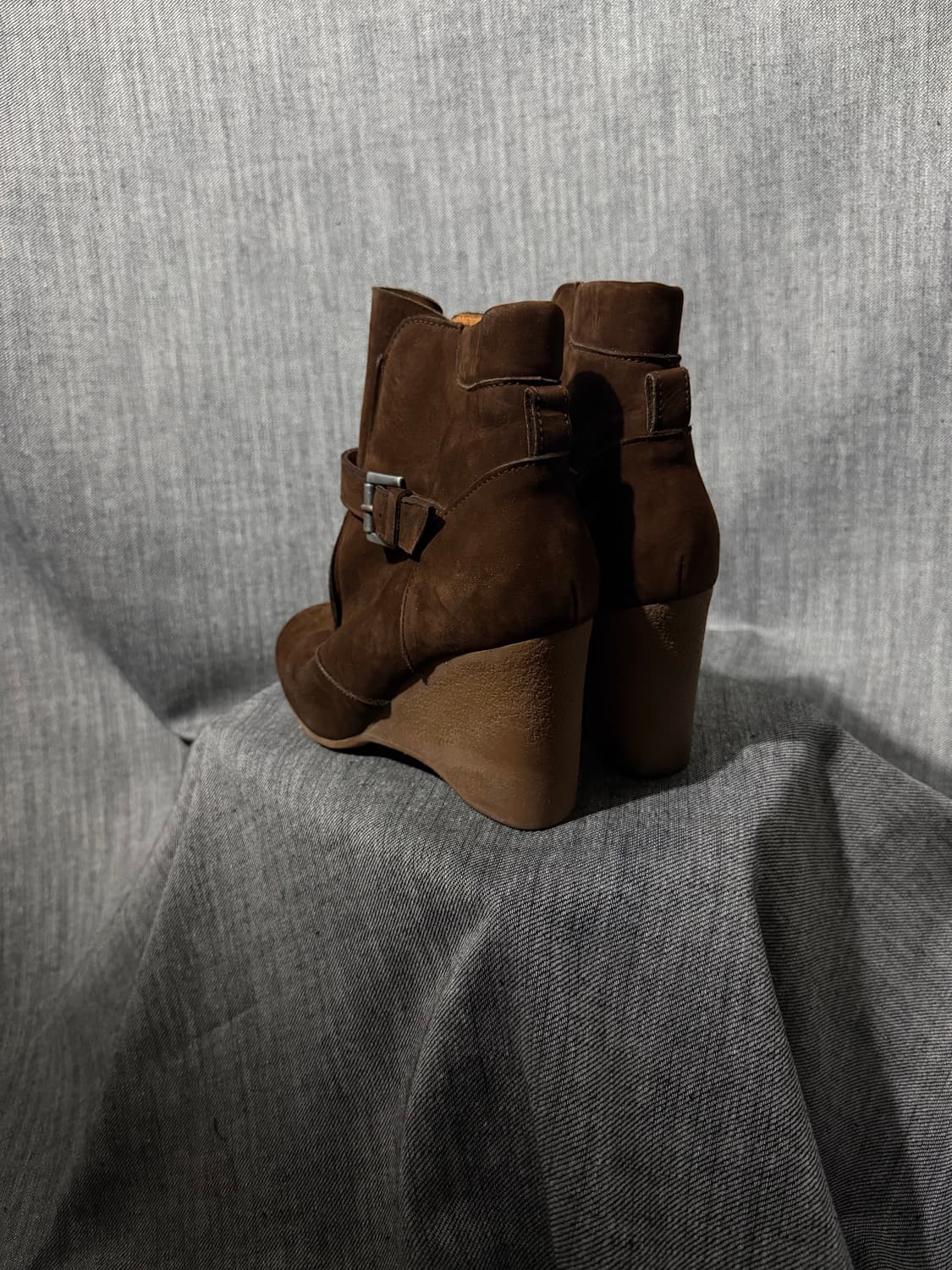 바네사브루노 스웨이드 웨지힐 상품이미지5