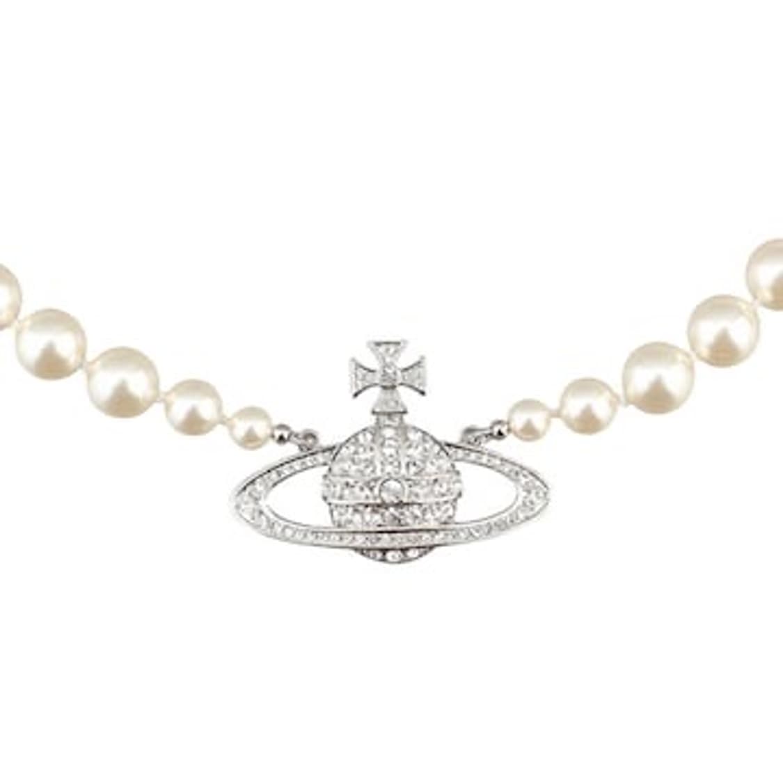 비비안 웨스트우드 빅 orb 진주 초커 새상품 상품이미지1