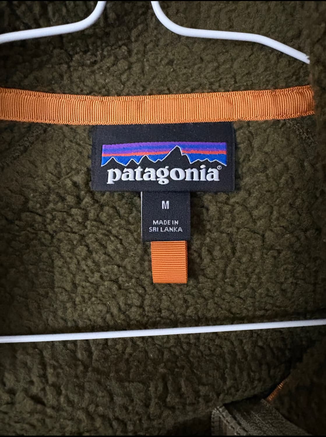 파타고니아 레트로 파일 플리스 카키올리브 상품이미지4