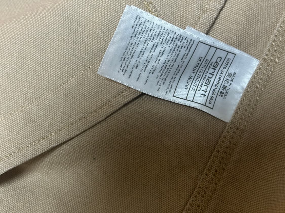 칼하트 WIP 디트로이트 자켓 판매 상품이미지4