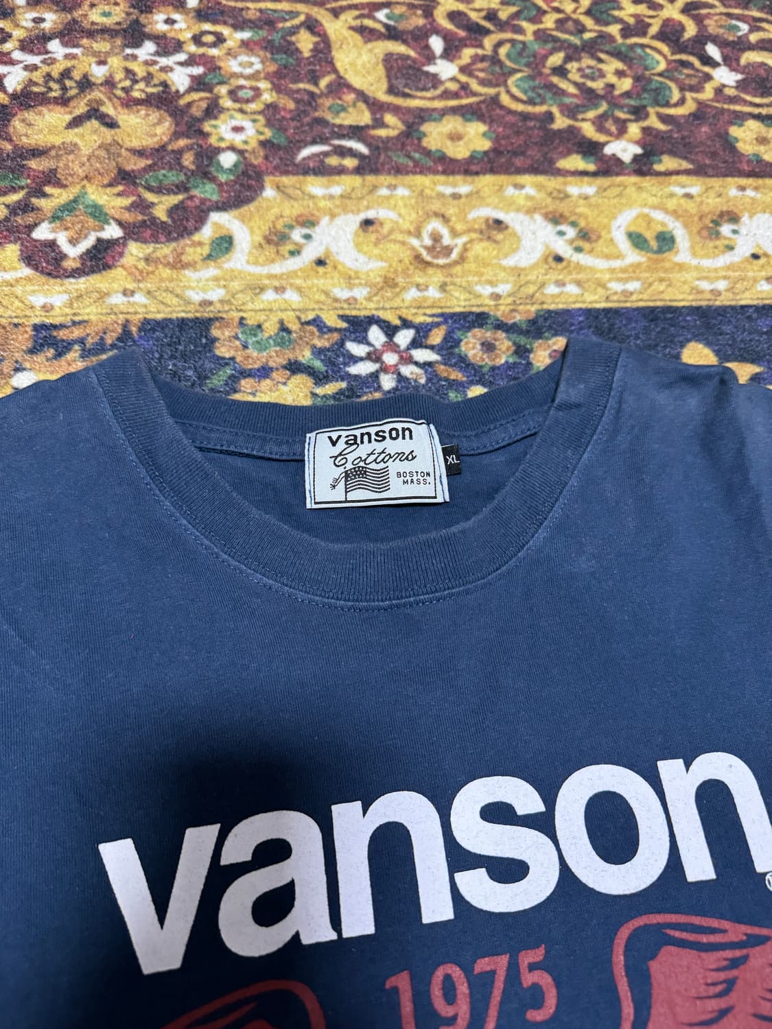 [재패니즈]Vanson 밴슨 반슨 스타 프린팅 롱슬리브 상품이미지6