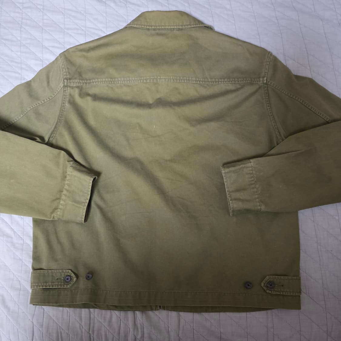 [L] 00s 빈티지 랄프로렌 올드 폴로 코튼 해링턴 스윙탑 자켓 상품이미지7