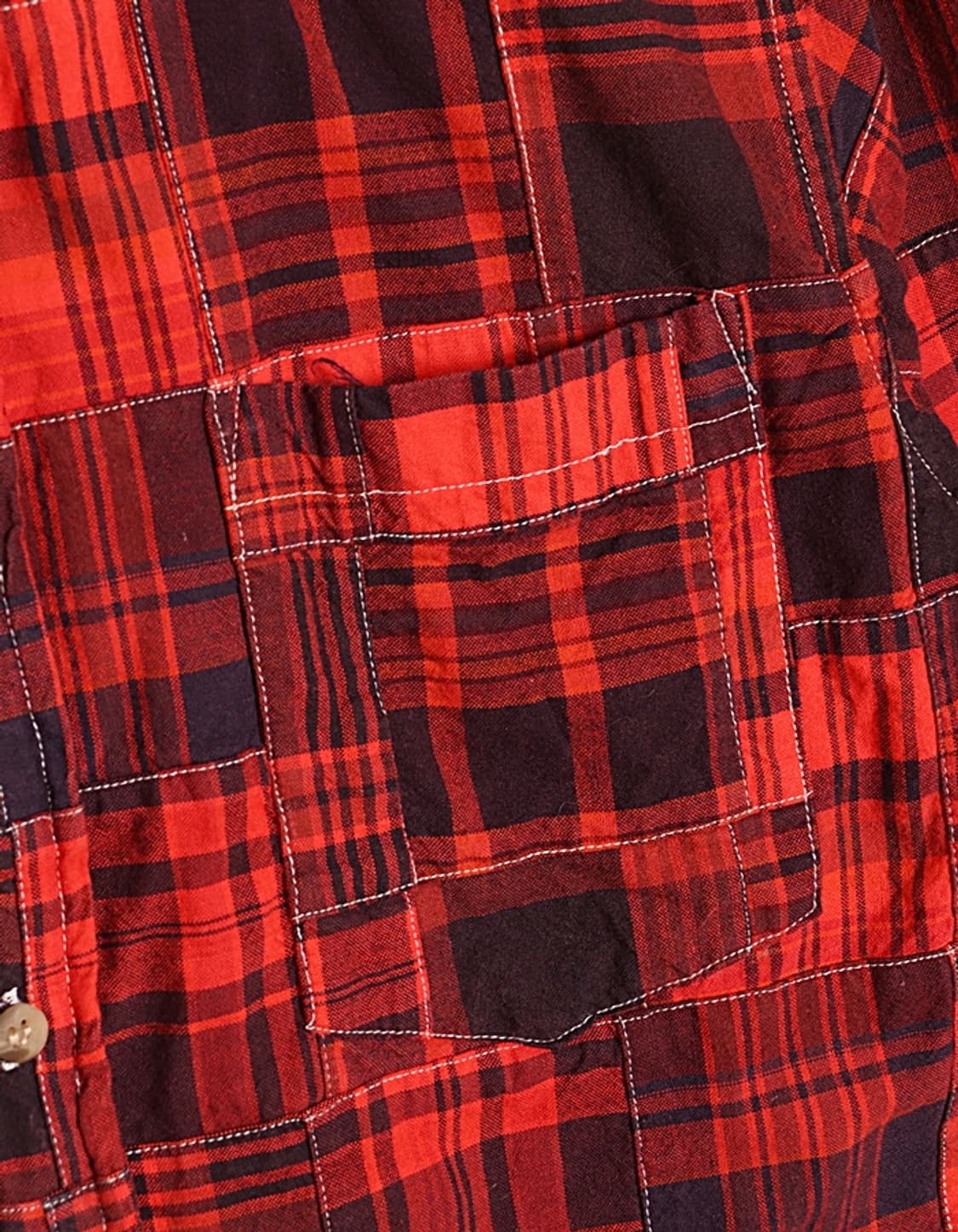 HOUSE OF BLUES PatchWork Shirts 상품이미지3