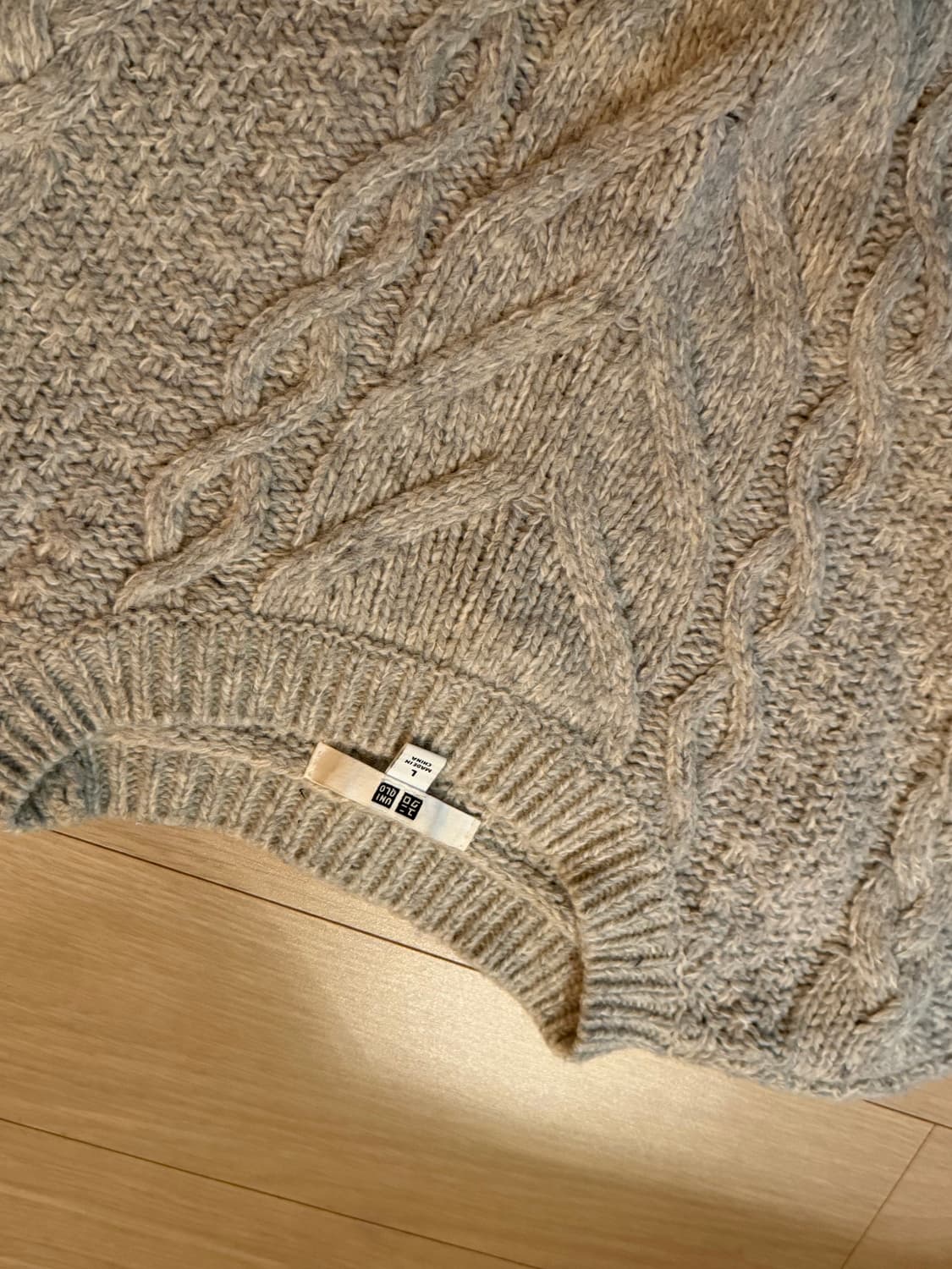 유니클로 니트 상품이미지2