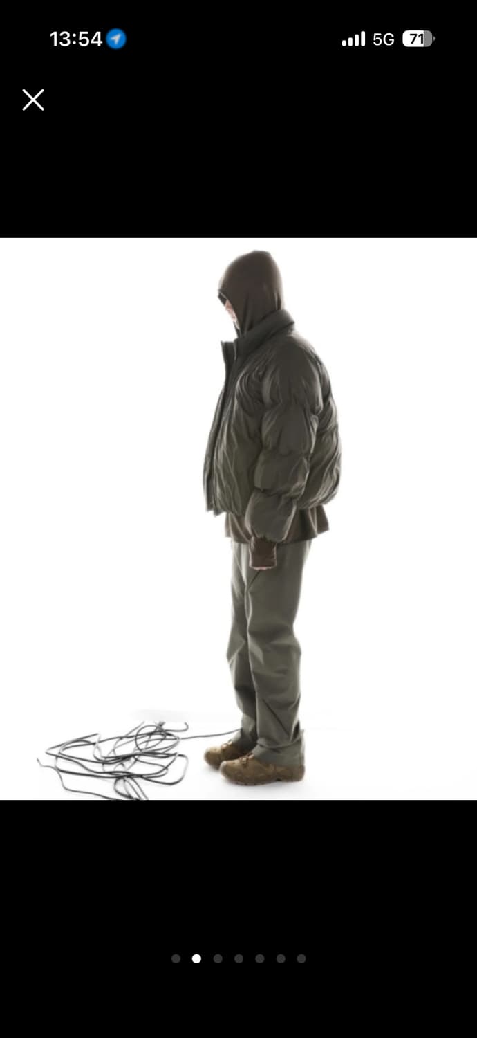 포스트아카이브팩션 (PAF) 5.1 다운 패딩 메탈릭 그린 M 상품이미지2