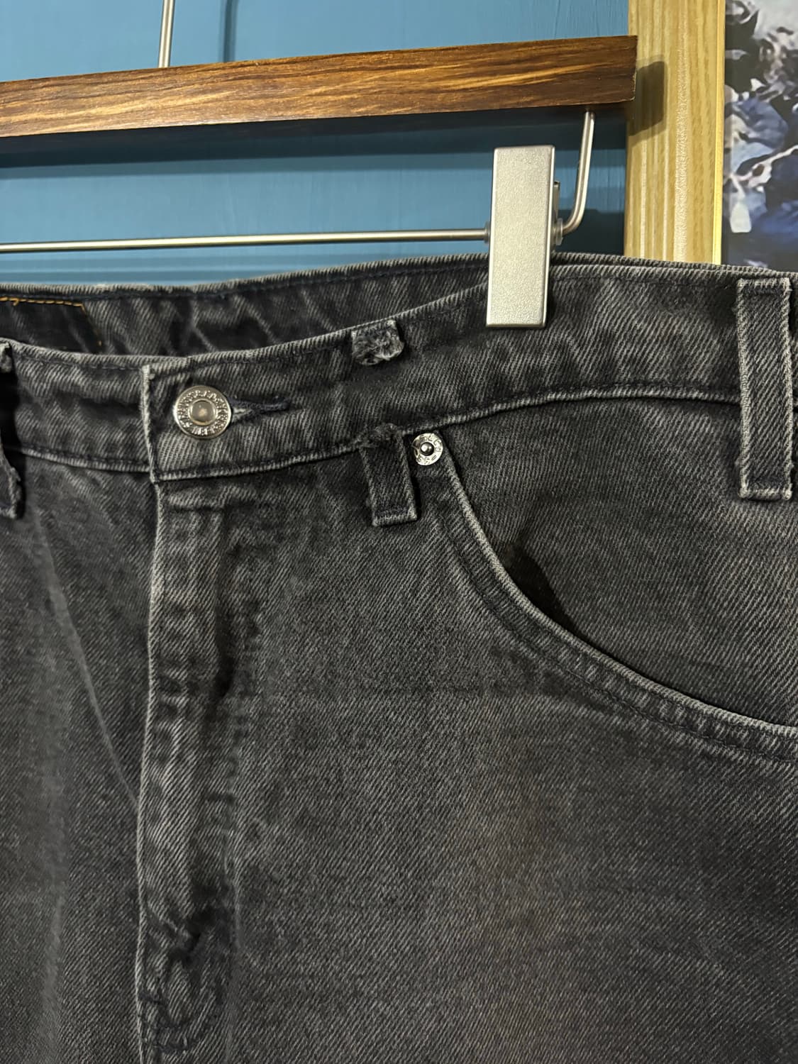 90‘s  Levis Black 505 Orange tab Denim  상품이미지3