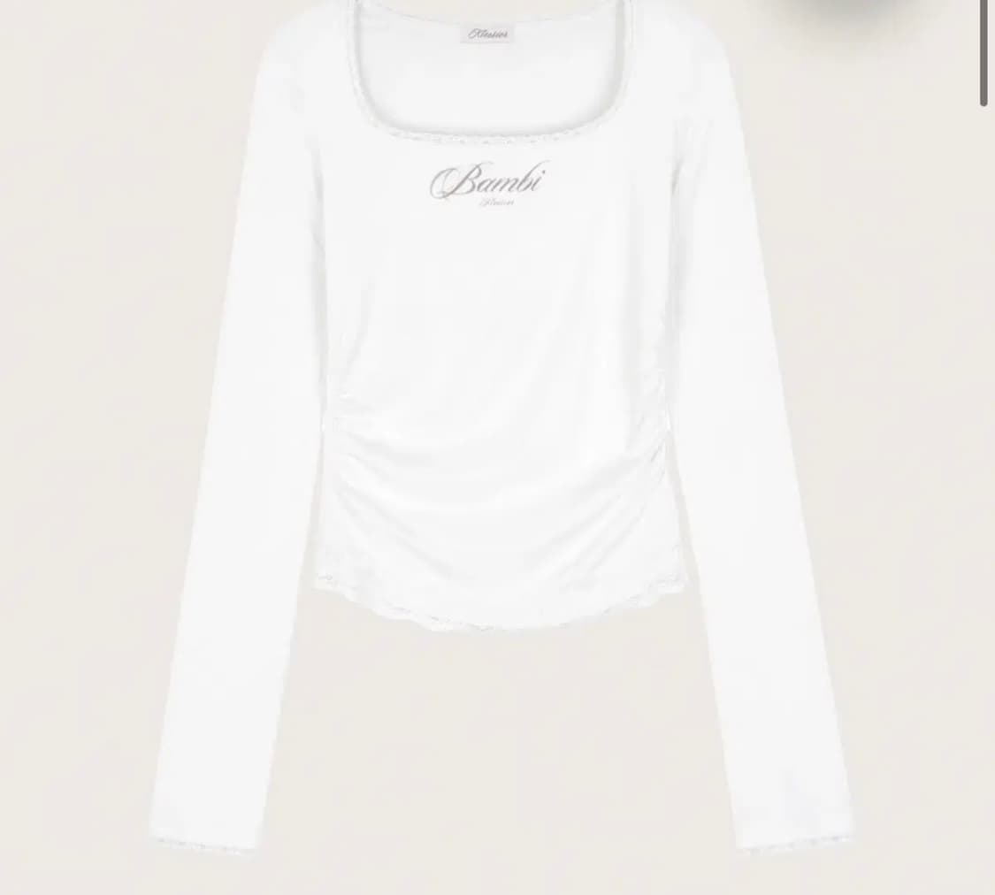 클리시어 퓨어 밤비 레이스 탑 상품이미지2