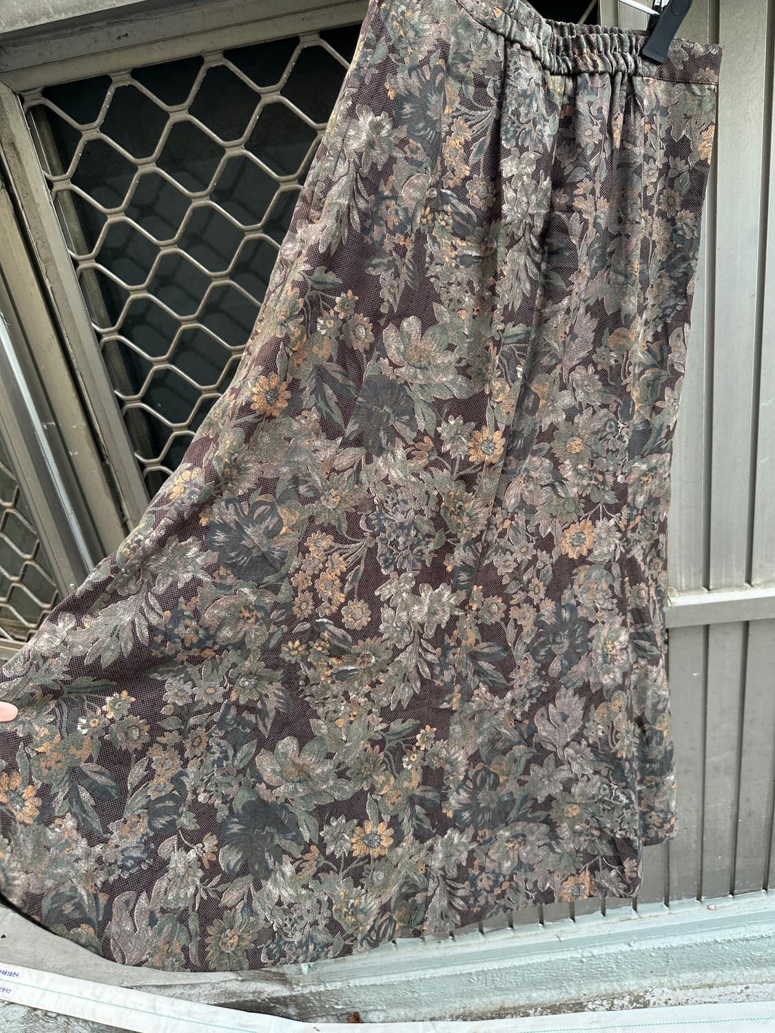 Vintage oriental floral skirt  상품이미지3