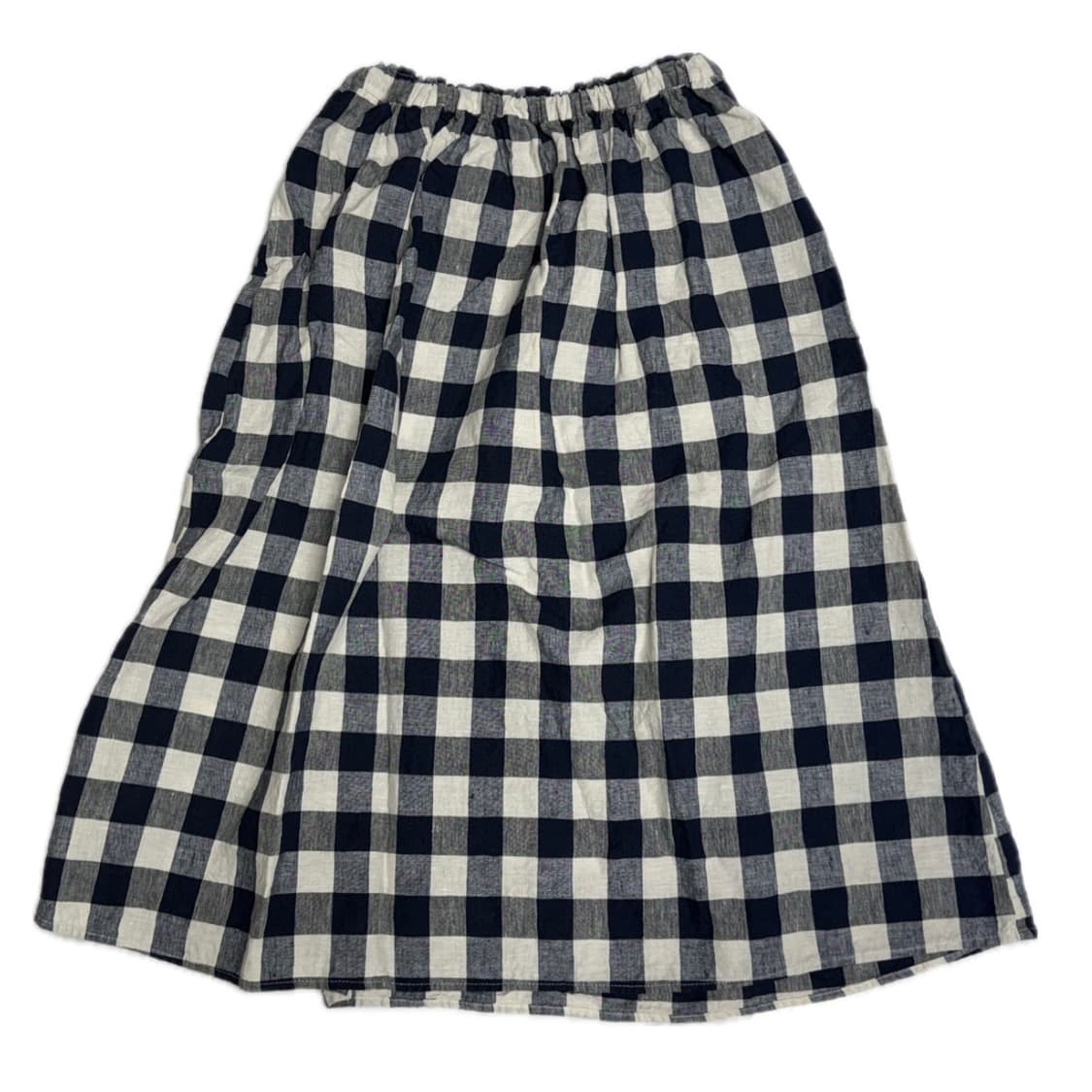일본 빈티지 체크치마 상품이미지1