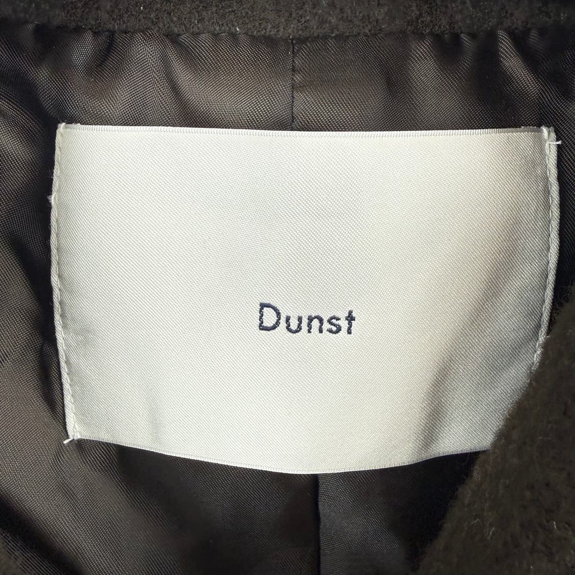 (M) 던스트 부클 울 코트 다크브라운 상품이미지3